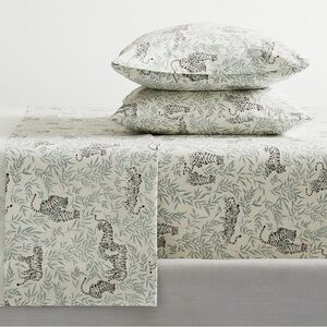 Pottery Barn | Tiger Organic Percale Sheet Set (King)